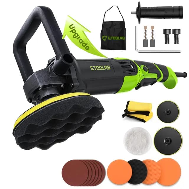 ETOOLAB 1300W Poliermaschine Set
