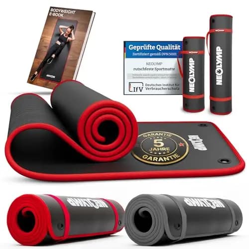 NEOLYMP Fitnessmatte mit Ösen