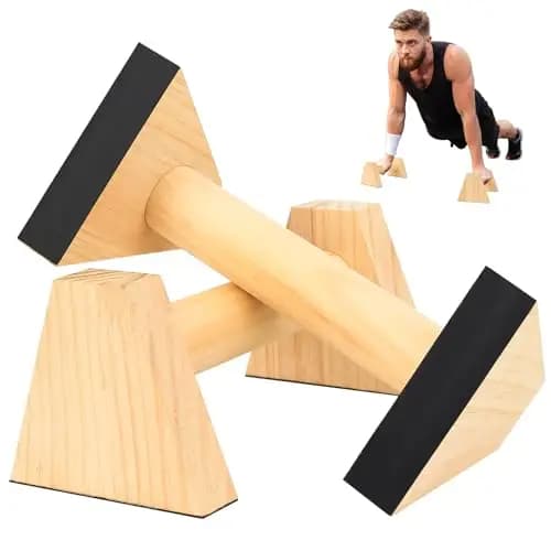 Hmkesoteric Holz Liegestützgriffe