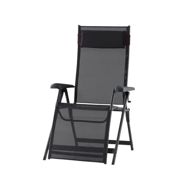 Weichers Relaxliege Gartenliege Liegestuhl klappbar wetterfestCampingliege Outdoor Campingstuhl Stuhl Liege Hocker für Garten und Camping (Aluminium, Relaxliege)