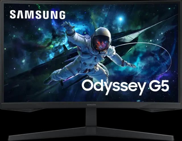 Samsung Odyssey G55C Gaming-Monitor – Bild 1