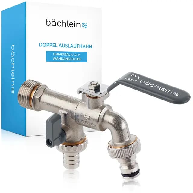 Bächlein Universal Doppel-Wasserhahn