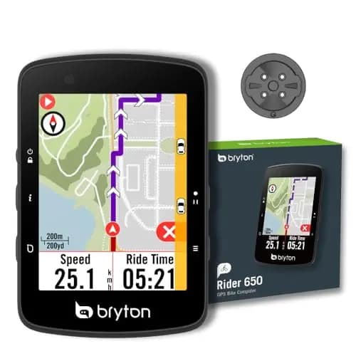Bryton Rider 650 GPS-Fahrradcomputer 2,8 Zoll