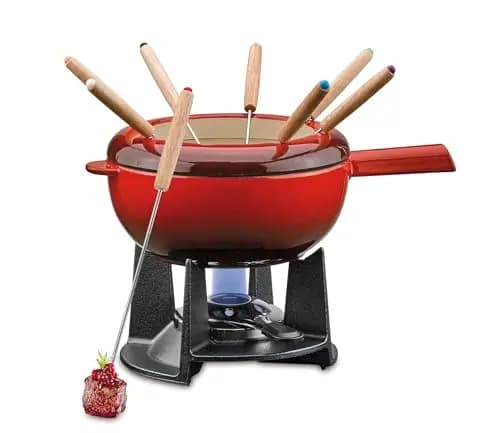 Spring Gusseisen Fondue Set