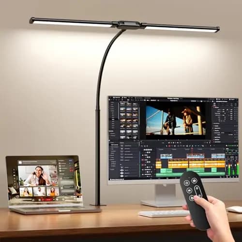 SKYLEO LED Schreibtischlampe mit Fernbedienung