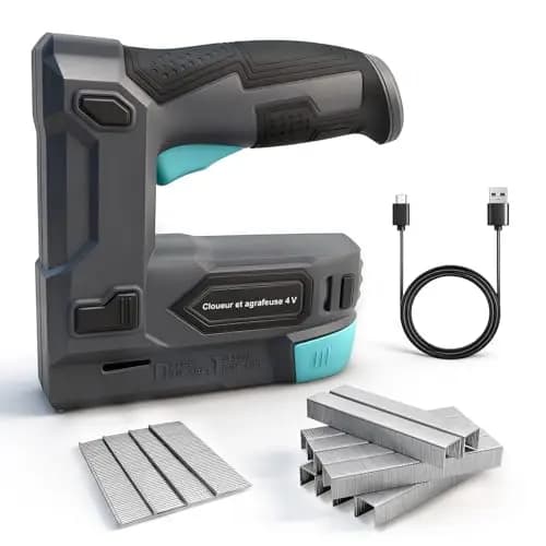 EcoBuild 2-in-1 Akku Nagelpistole & Tacker