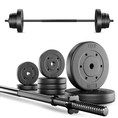 Trex Sport 22kg Langhantel-Set