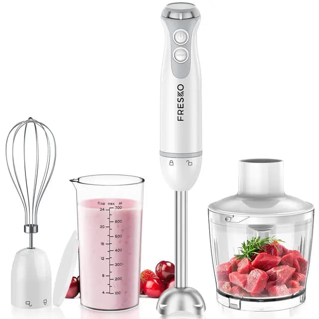 Fresko HB3303 4-in-1 Stabmixer 1000 W Weiß