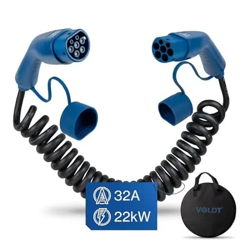 Voldt Typ 2 Spiralladekabel 22kW