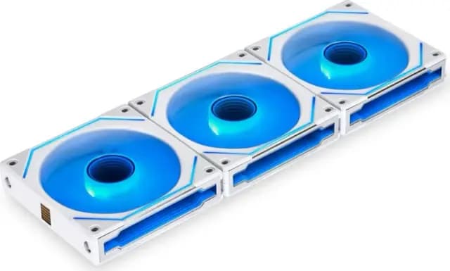 Lian Li Uni Fan SL-Infinity SL-INF120 ARGB Reverse Blade, weiß, LED-Steuerung, Lüftersteuerung, 120mm, 3er-Pack