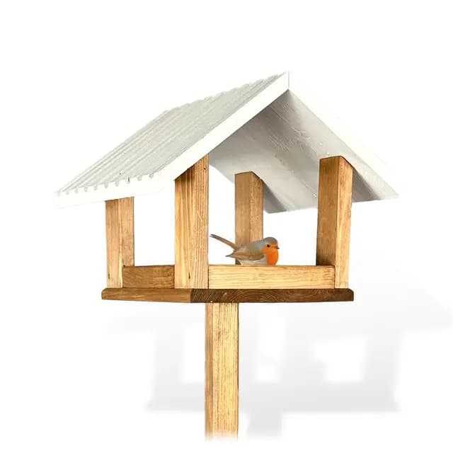Gartenetage Vogelhaus mit Ständer und Erdspieß