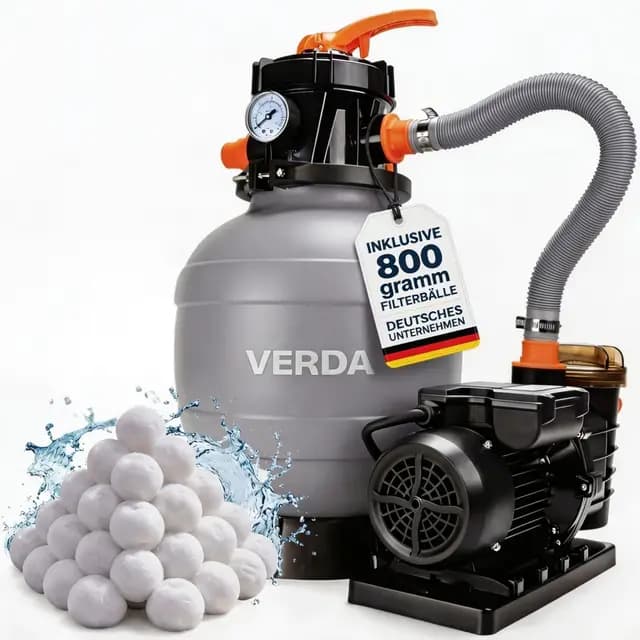 Verda Sandfilteranlage für Pools