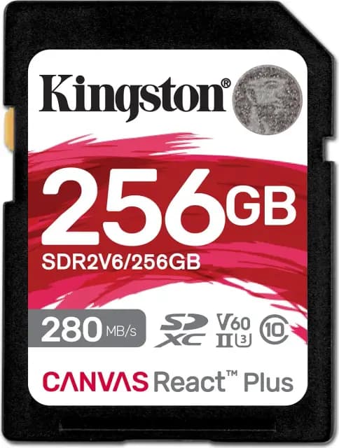Kingston Canvas React Plus V60 SD-Karte