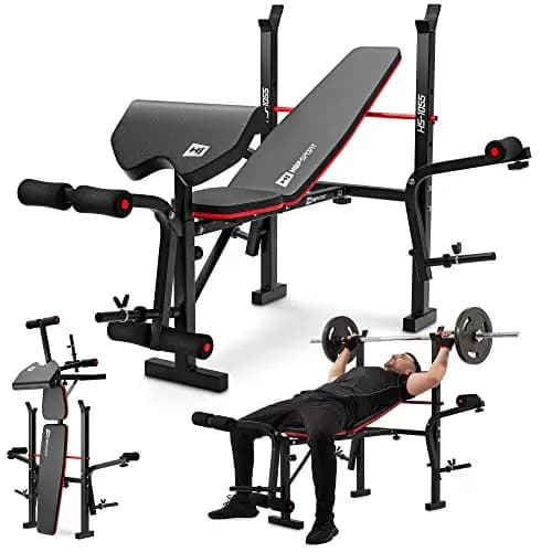 Hop-Sport HS-1055 Krafttrainingsbank