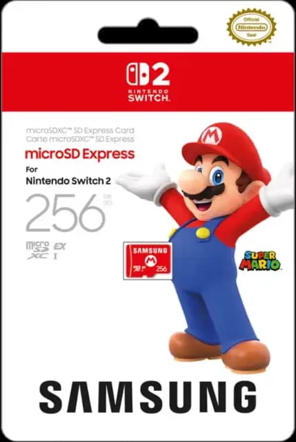 Samsung Nintendo Switch 2 Speicherkarte
