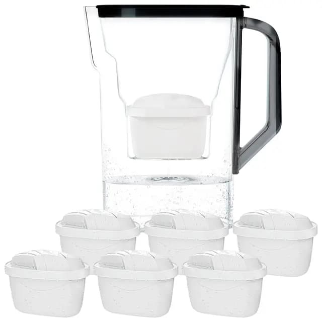 Wessper 3D Slim Aquamax Wasserfilterkanne