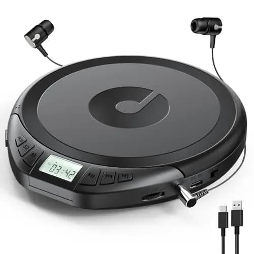 KOVCDVI Tragbarer CD-Player