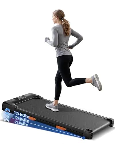 UMAY Klappbares Laufband mit Steigung – Bild 1