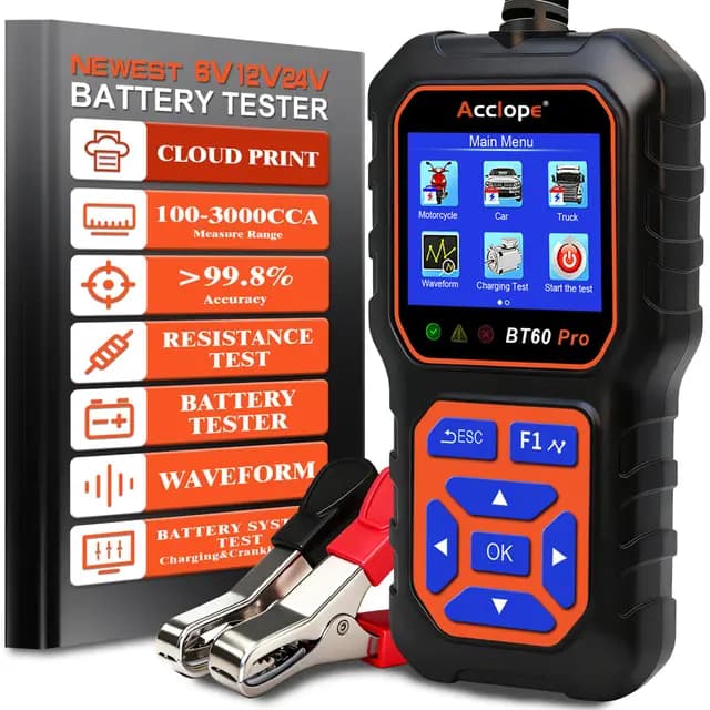 Acclope BT60 PRO Batterie Tester