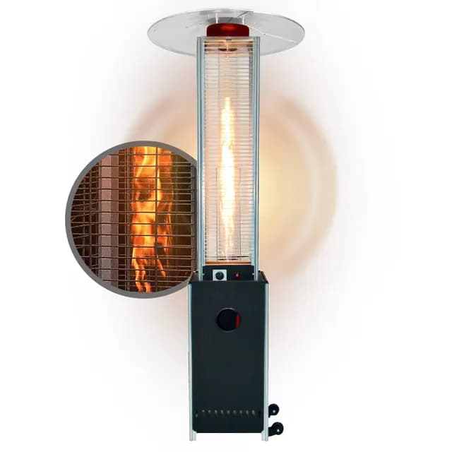 APANA Bellamente Cristal Gasheizer
