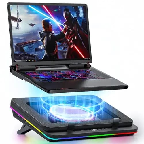 IETS GT600 RGB Laptop-Kühlpad – Bild 1