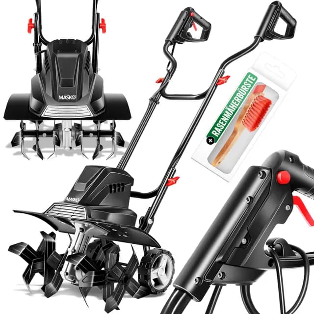 MASKO 1500W Elektrische Motorhacke