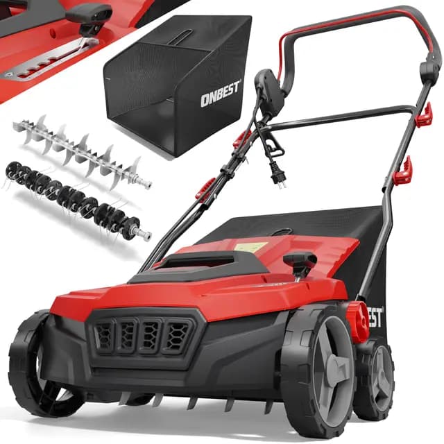 Onbest 2-in-1 Elektro Vertikutierer