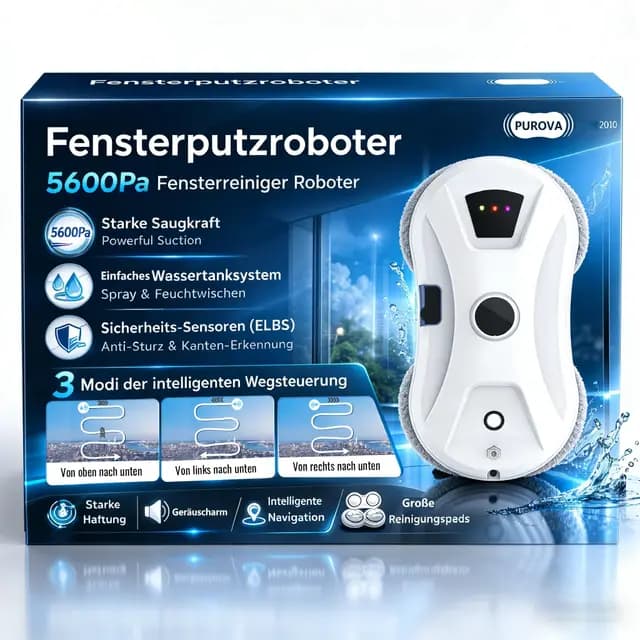 Purova EU-CLEAN-PROD002 Fensterputzroboter