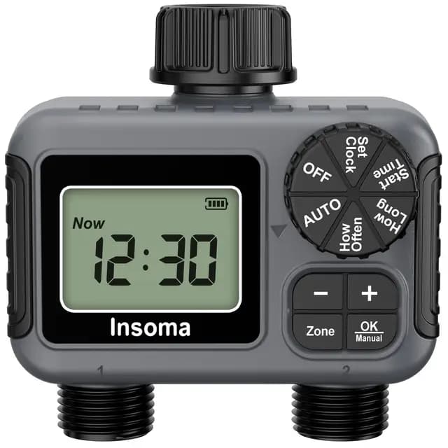 Insoma SGW06M-G-04 2-Zonen-Bewässerungsuhr