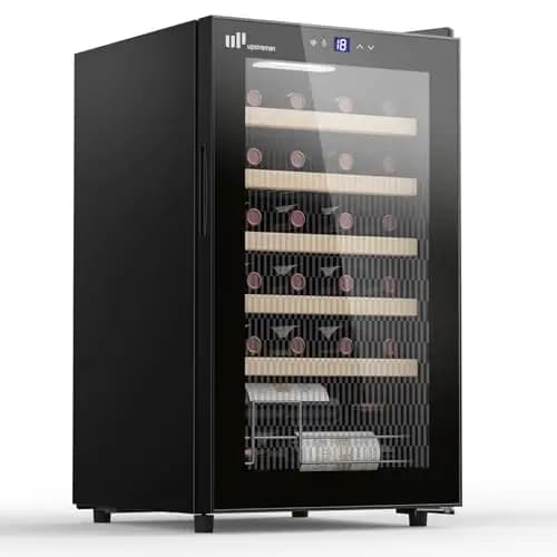 Upstreman 24-Flaschen Weinkühlschrank
