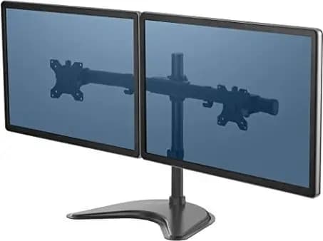 Fellowes Freistehender Doppel Monitorarm