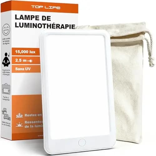 Top Life Vollspektrum Lichttherapielampe