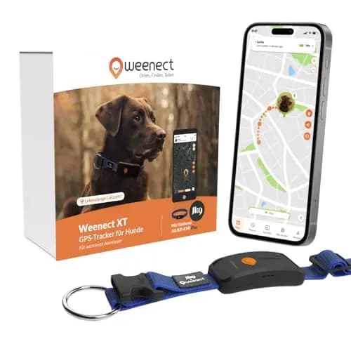 Weenect XT GPS-Halsband für Hunde