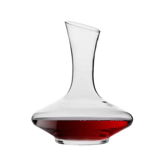 Krosno Essence Weindekanter, 1200 ml, Handgefertigtes Glas, Elegantes und Funktionales Design, Perfekt für das Dekantieren und Servieren von Wein | Bleifreies Kristallglas