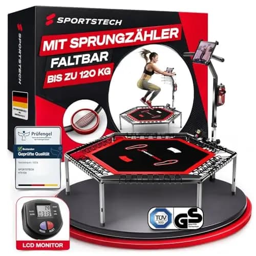 Sportstech HTX100 Fitness-Trampolin