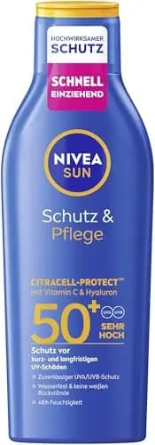 Nivea Sun Schutz & Pflege Sonnenlotion LSF 50+