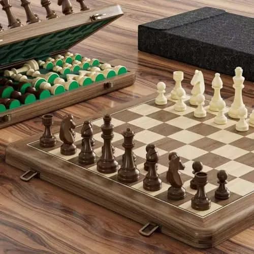 Puecrof Magnetisches Reiseschachspiel