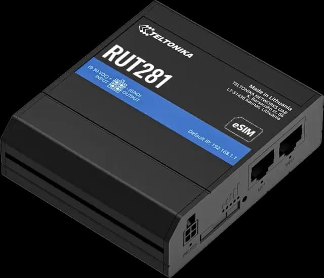 Teltonika RUT281 eSIM LTE Router