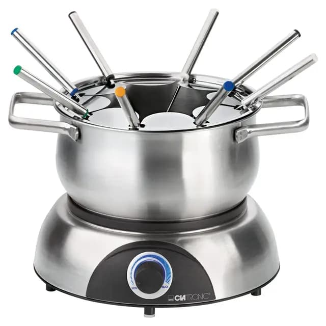 Clatronic Edelstahl Fondue-Set