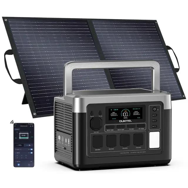 Voltark P1000 Plus Solar Powerstation