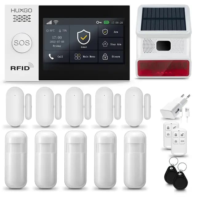 HUXGO HXA007 WLAN Alarmanlage