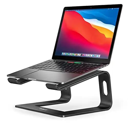 Nulaxy C3 Laptopständer Aluminium Schwarz