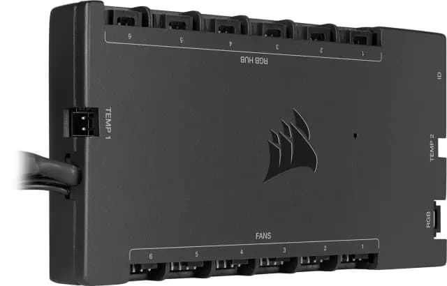 Corsair iCUE Commander Core XT, Licht- und Lüftersteuerung, 6-Kanal