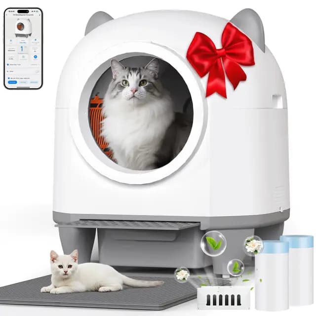 TRIUMPHKEY Automatische Katzentoilette – Bild 1