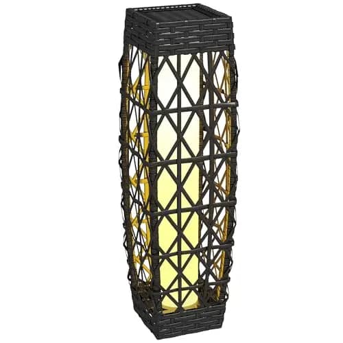 Outsunny Solar LED Gartenlampe – Bild 1