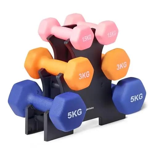 Amazon Basics Neopren Hanteln Set – Bild 1