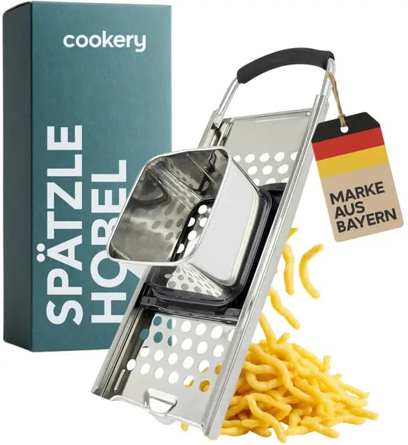 Cookery Edelstahl Spätzlehobel