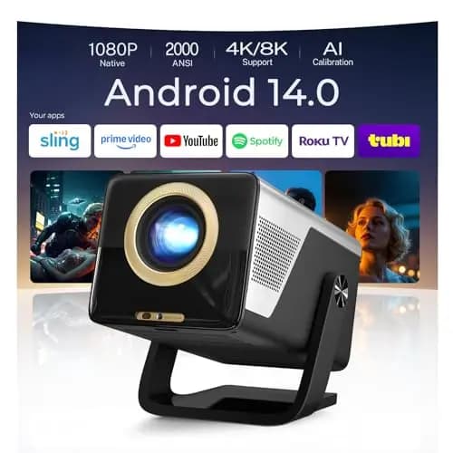 LYNCAST Smart Projektor – Bild 1
