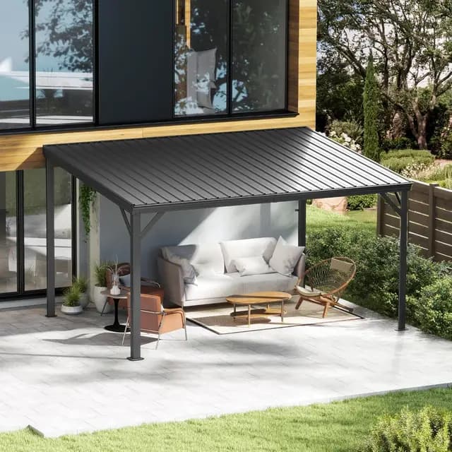 Domi Wandmontierter Pavillon 3x4m