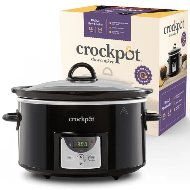 Crock-Pot CSC113X Digitaler Schongarer 3,5 L